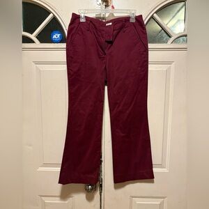 St. John's Bay Men's Chinos in Burgundy